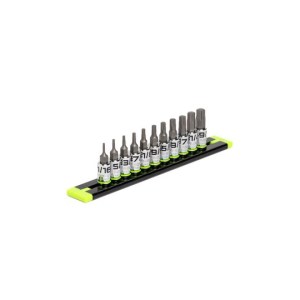 GripEdge | 11-PC 1/4'' Drive Short SAE Hex Driver Set