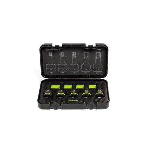 GripEdge | 5-PC 3/4" Drive Metric Impact RPT Hex Driver Set